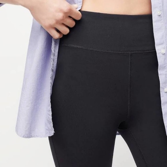 J.Crew Leggings Womens Highest Rise Full Length Stretch Black Extra Extra Small - Picture 3 of 12